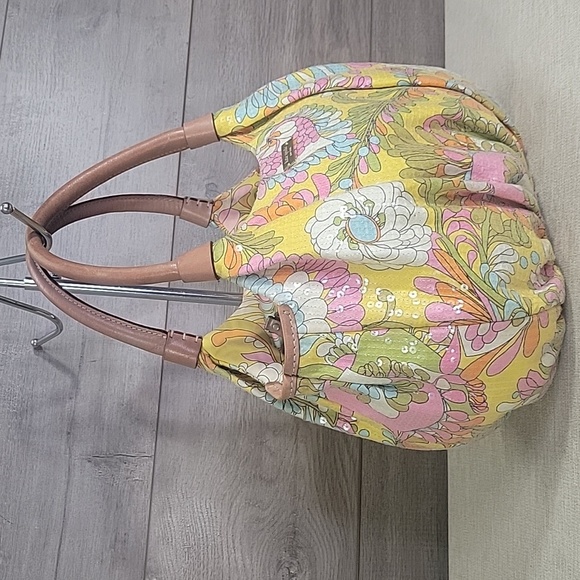 Kate Spade Floral Sequin Leather Women's Bag - Picture 3 of 13